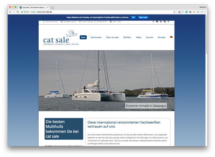 Die besten Segelkatamarane kommen von cat sale